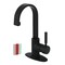 Fauceture LS8210DKL Kaiser Single-Handle Bathroom Faucet Drain, Matte Black LS8210DKL - alternate 1